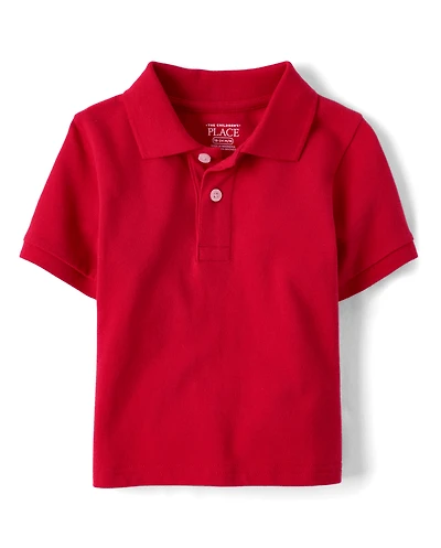 Baby And Toddler Uniform Soft Pique Polo