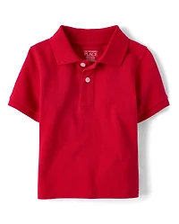 Baby And Toddler Uniform Soft Pique Polo