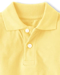 Baby And Toddler Uniform Soft Pique Polo