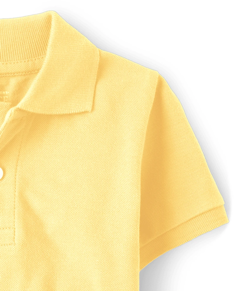 Baby And Toddler Uniform Soft Pique Polo