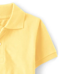 Baby And Toddler Uniform Soft Pique Polo