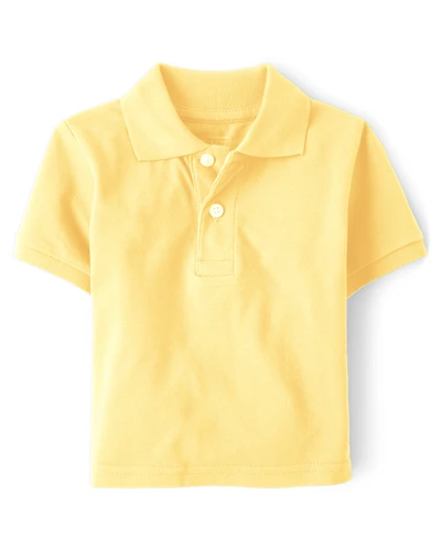 Baby And Toddler Uniform Soft Pique Polo