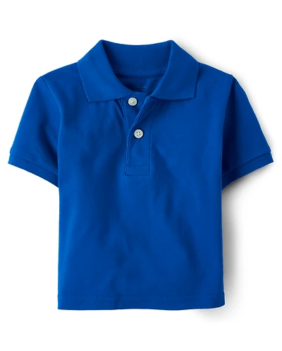 Baby And Toddler Uniform Soft Pique Polo