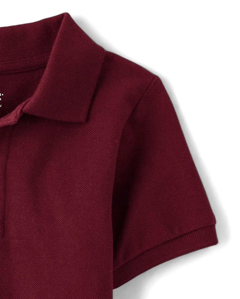 Baby And Toddler Uniform Soft Pique Polo