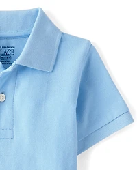 Baby And Toddler Uniform Soft Pique Polo