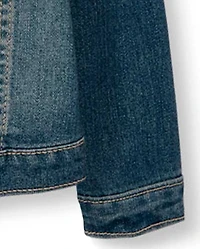 Baby And Toddler Girls Denim Jacket