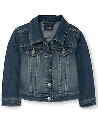 Baby And Toddler Girls Denim Jacket