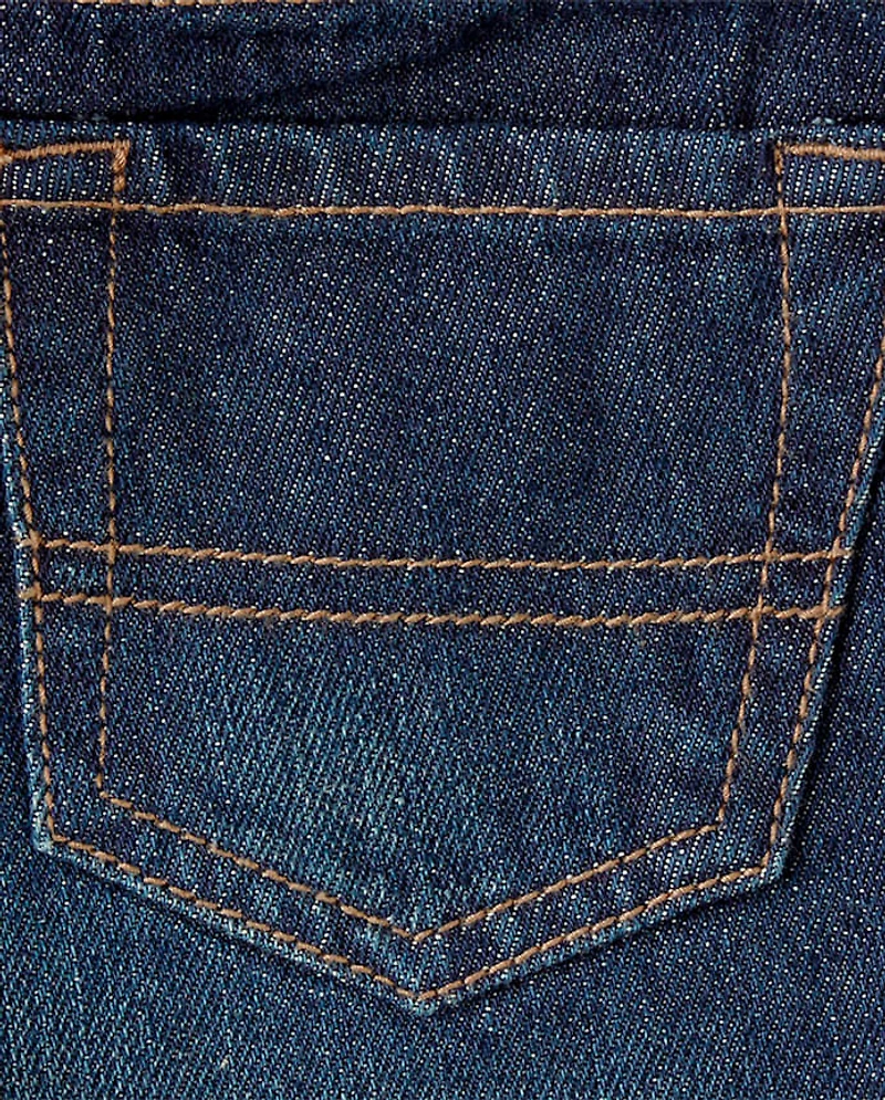 Baby And Toddler Boys Pull On Straight Jeans