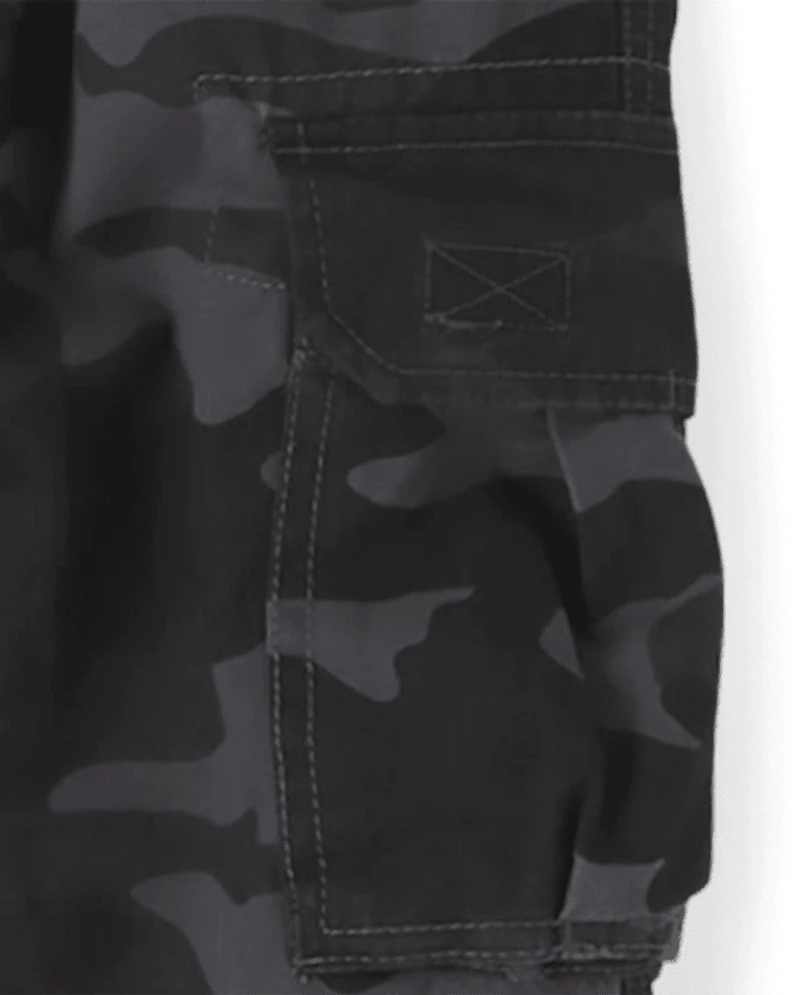 Pantalon cargo à enfiler pour garçon