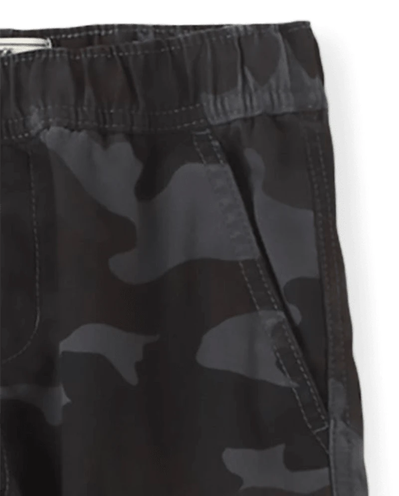 Pantalon cargo à enfiler pour garçon