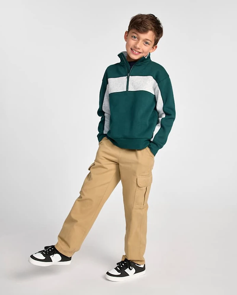 Boys Pull On Cargo Pants