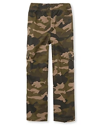 Boys Pull On Cargo Pants