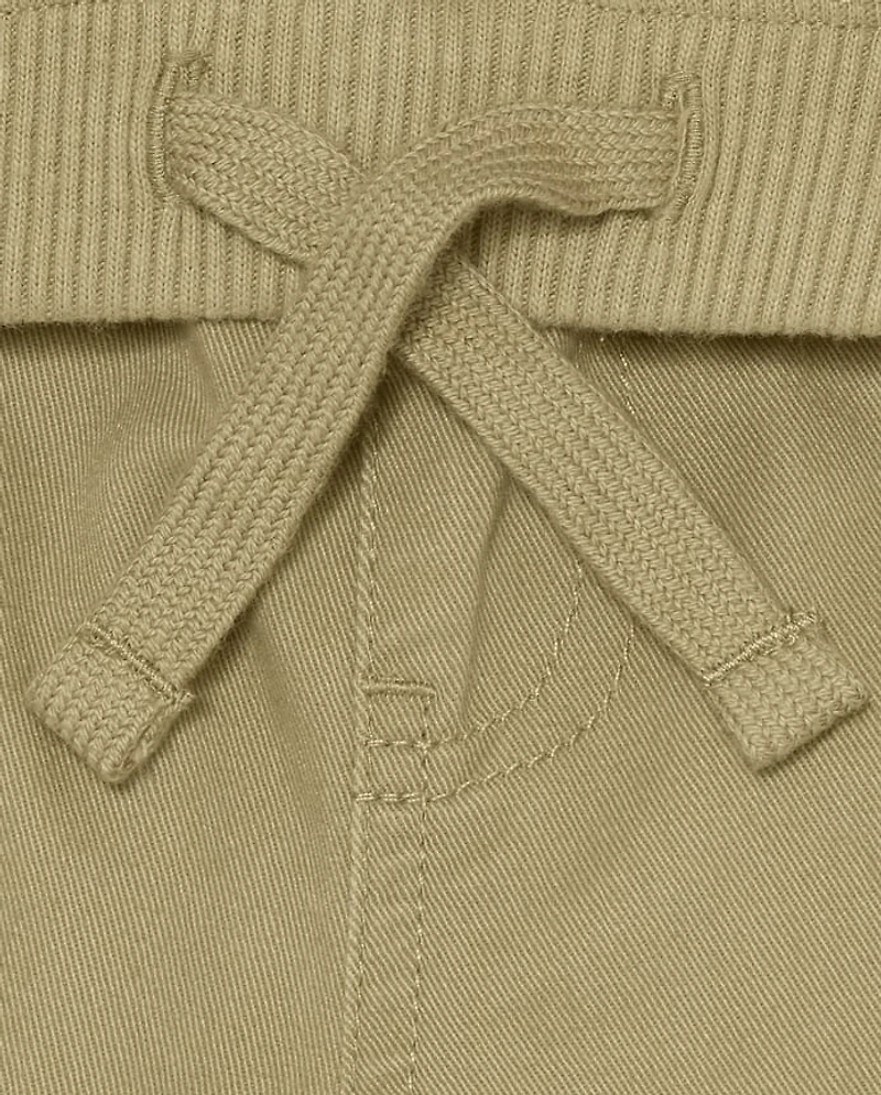 Pantalon cargo à enfiler pour bébés et tout-petits garçons