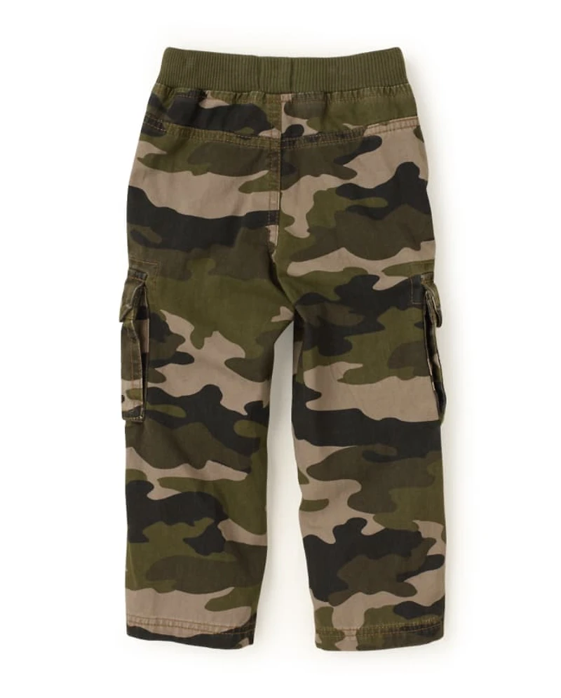 Baby And Toddler Boys Pull On Cargo Pants