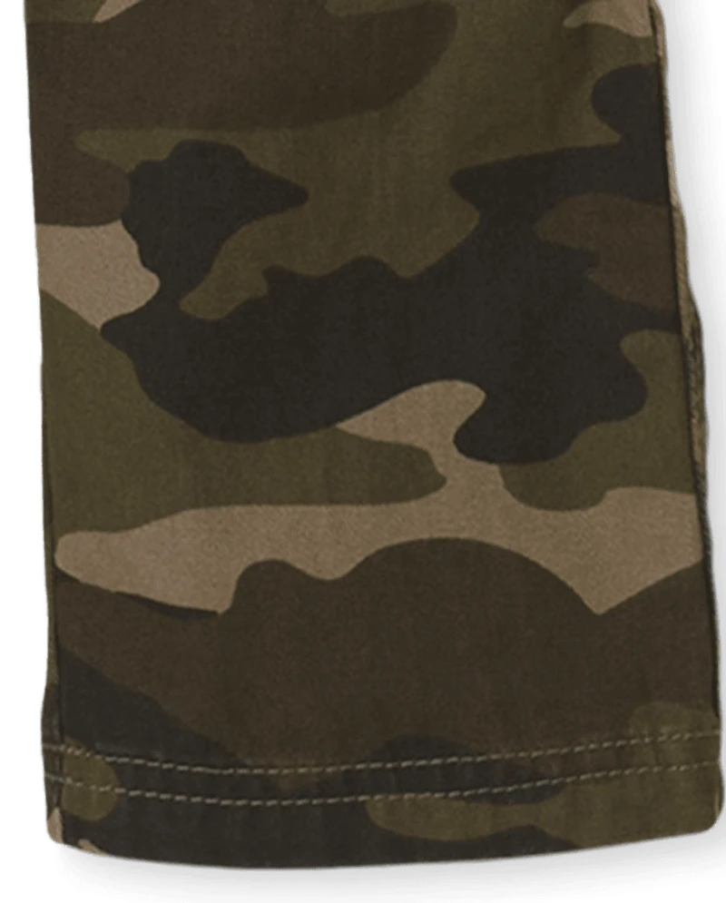 Baby And Toddler Boys Pull On Cargo Pants