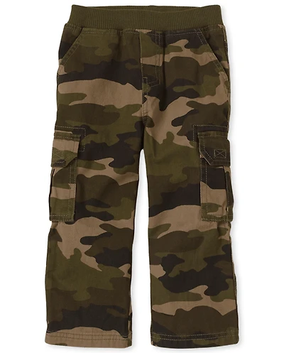 Baby And Toddler Boys Pull On Cargo Pants