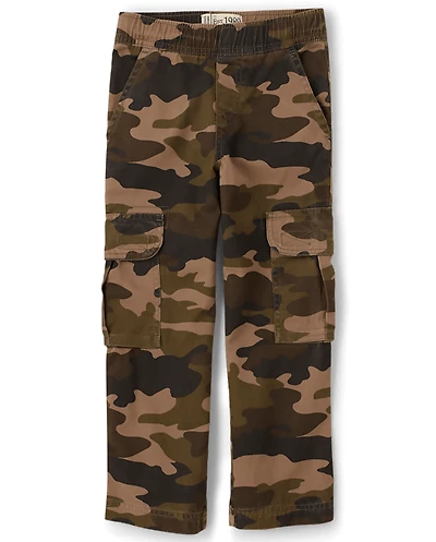 Boys Pull On Cargo Pants