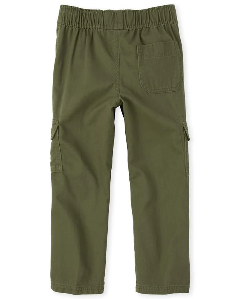Boys Pull On Cargo Pants