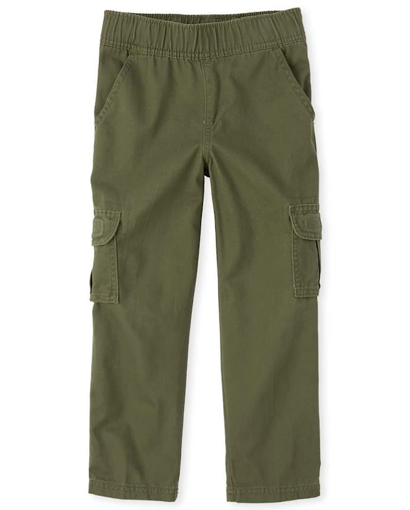 Boys Pull On Cargo Pants