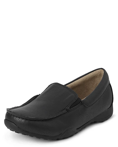 Boys Slip On Dress Shoes