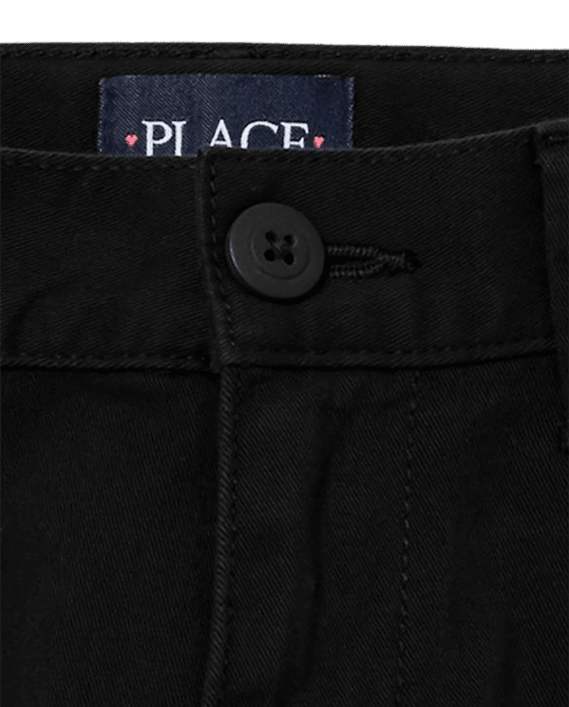 Girls Uniform Stretch Chino Shorts