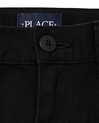 Girls Uniform Stretch Chino Shorts