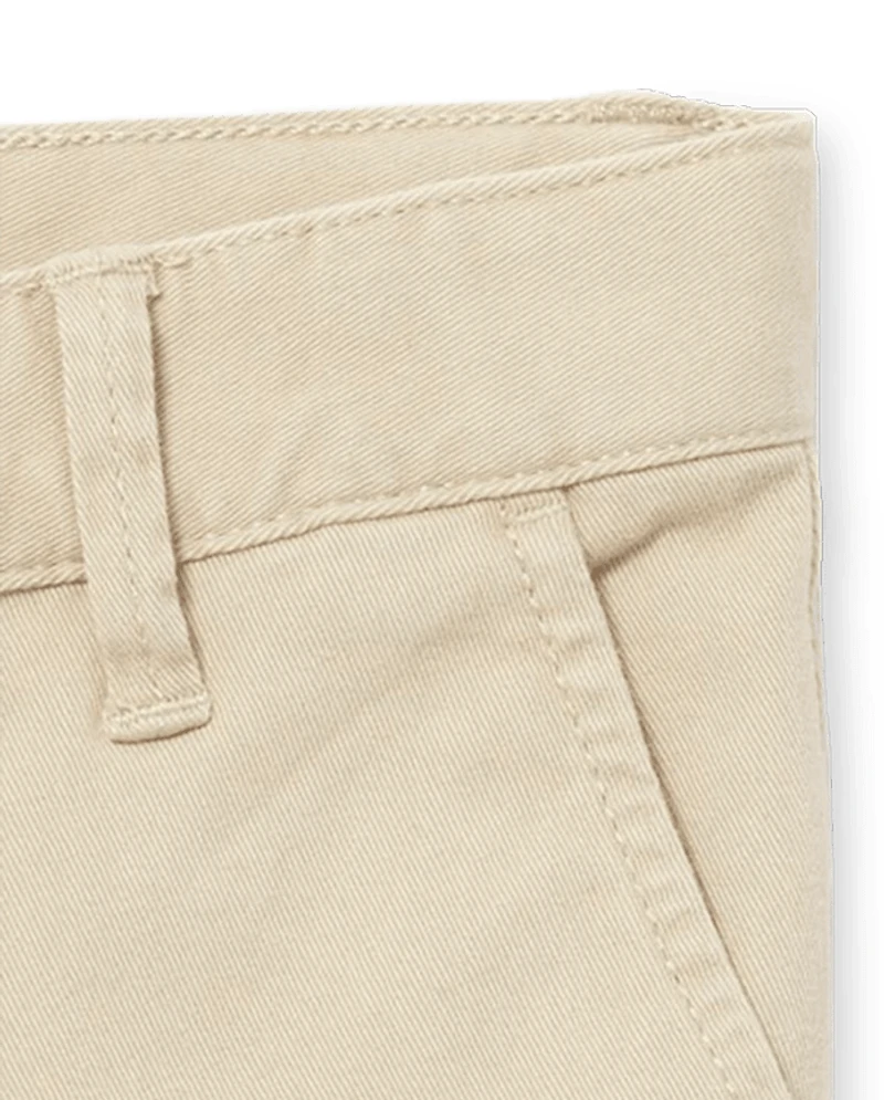 Girls Uniform Stretch Chino Shorts