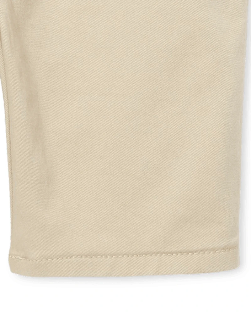 Girls Uniform Stretch Chino Shorts