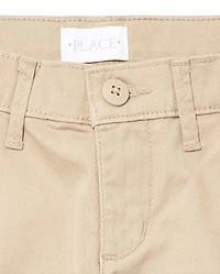 Girls Uniform Stretch Bootcut Chino Pants