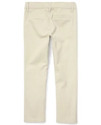 Girls Uniform Stretch Bootcut Chino Pants