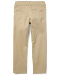 Girls Uniform Stretch Bootcut Chino Pants