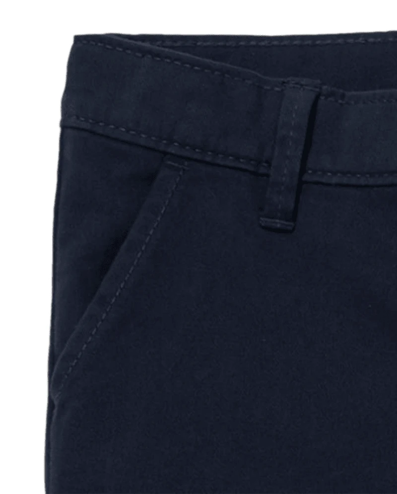 Girls Uniform Stretch Bootcut Chino Pants