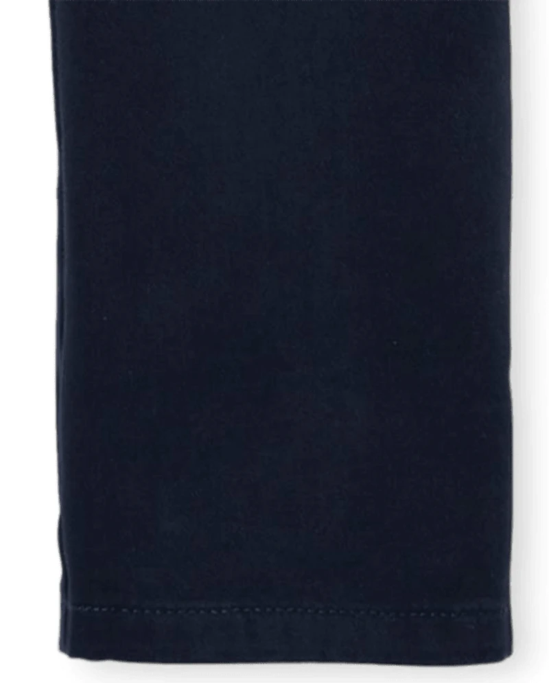 Girls Uniform Stretch Bootcut Chino Pants