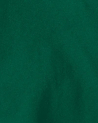 Toddler Girls Uniform Ruffle Soft Stretch Pique Polo