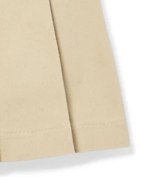 Toddler Girls Uniform Bow Stretch Pleated Skort