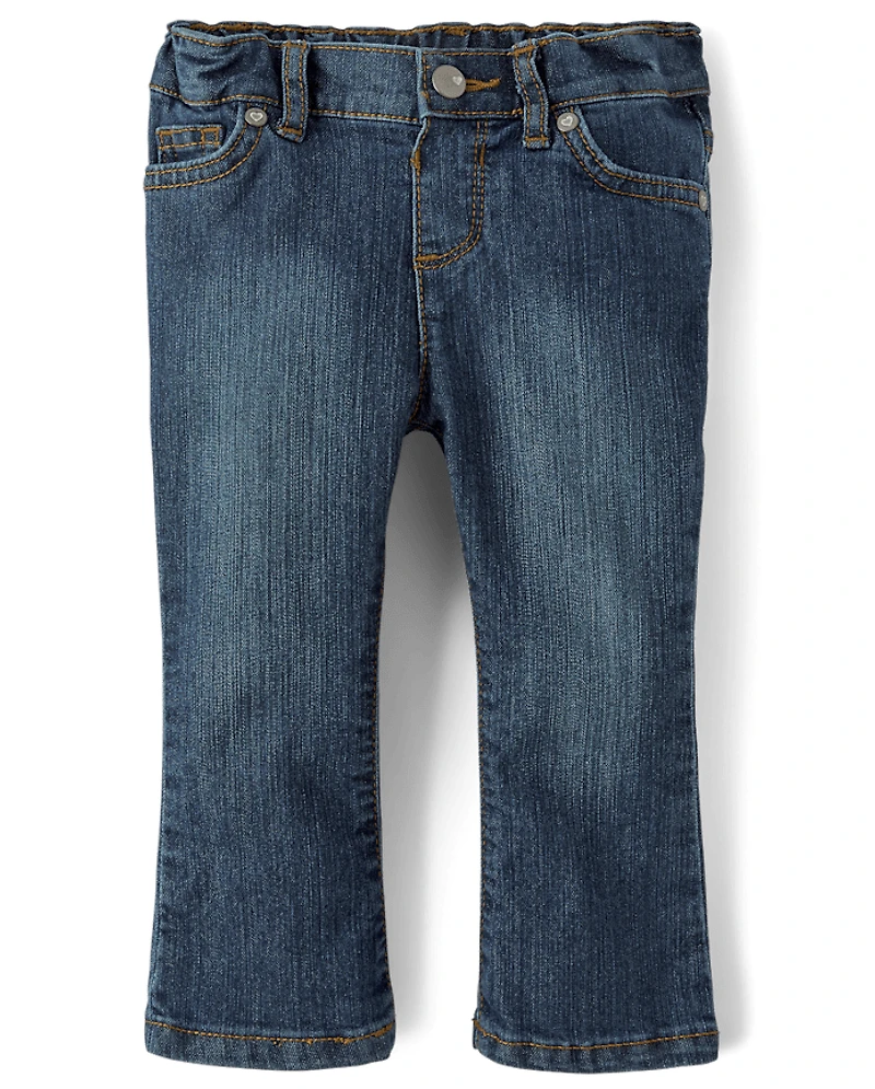 Baby And Toddler Girls Bootcut Jeans