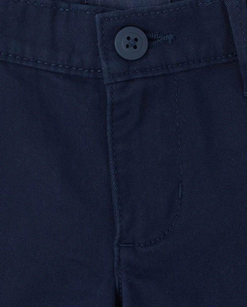 Girls Uniform Stretch Bootcut Chino Pants