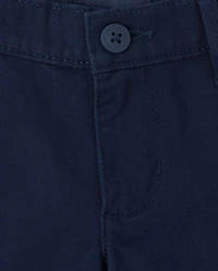 Girls Uniform Stretch Bootcut Chino Pants