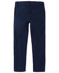 Girls Uniform Stretch Bootcut Chino Pants