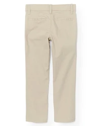 Girls Uniform Stretch Skinny Chino Pants
