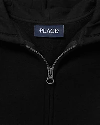 Kids Fleece Zip Up Hoodie