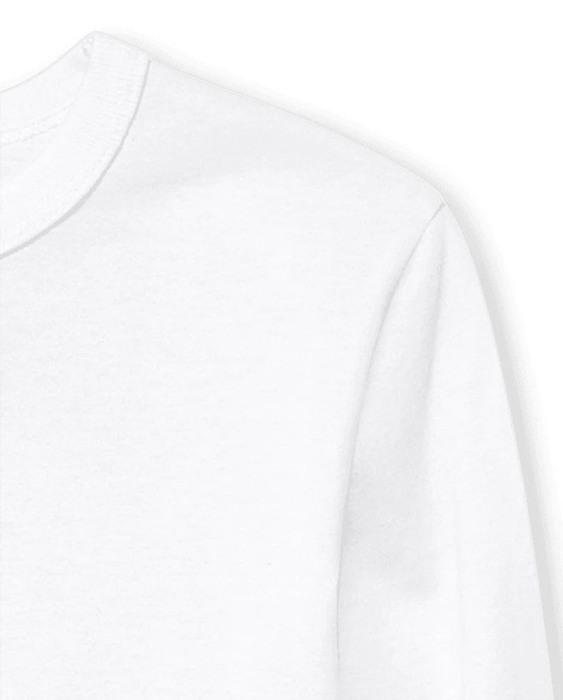 T-shirt à superposition de base uniforme pour garçon