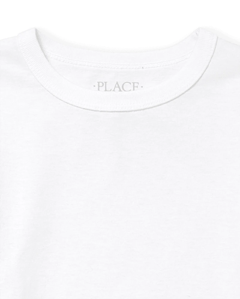 T-shirt à superposition de base uniforme pour garçon