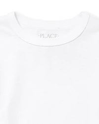 T-shirt à superposition de base uniforme pour garçon