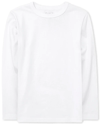 T-shirt à superposition de base uniforme pour garçon