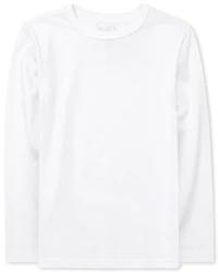 T-shirt à superposition de base uniforme pour garçon