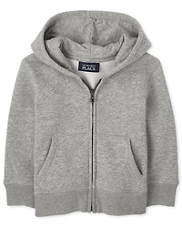 Baby and Toddler Fleece Zip Up Hoodie