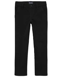 Pantalon chino skinny uniforme pour filles