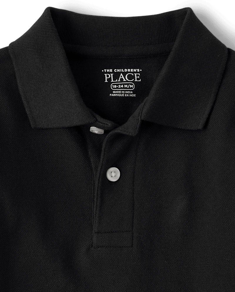 Polo piqué doux pour bébé et tout-petit