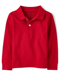 Polo piqué doux pour bébé et tout-petit